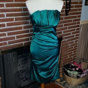 Emerald Green Evening Dress